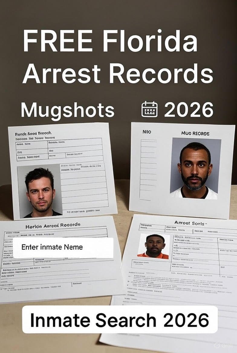 Florida Arrest Records, Mugshots & Inmate Search