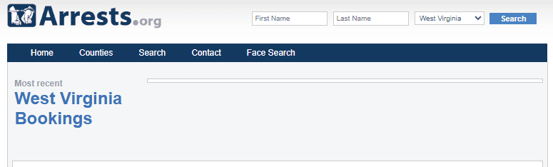 Arrests.org WV West Virginia Arrest Records and Mugshots